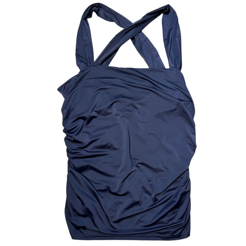 New Free People Intimately Another Round Blue Cami Top Size L - Picture 5 of 8